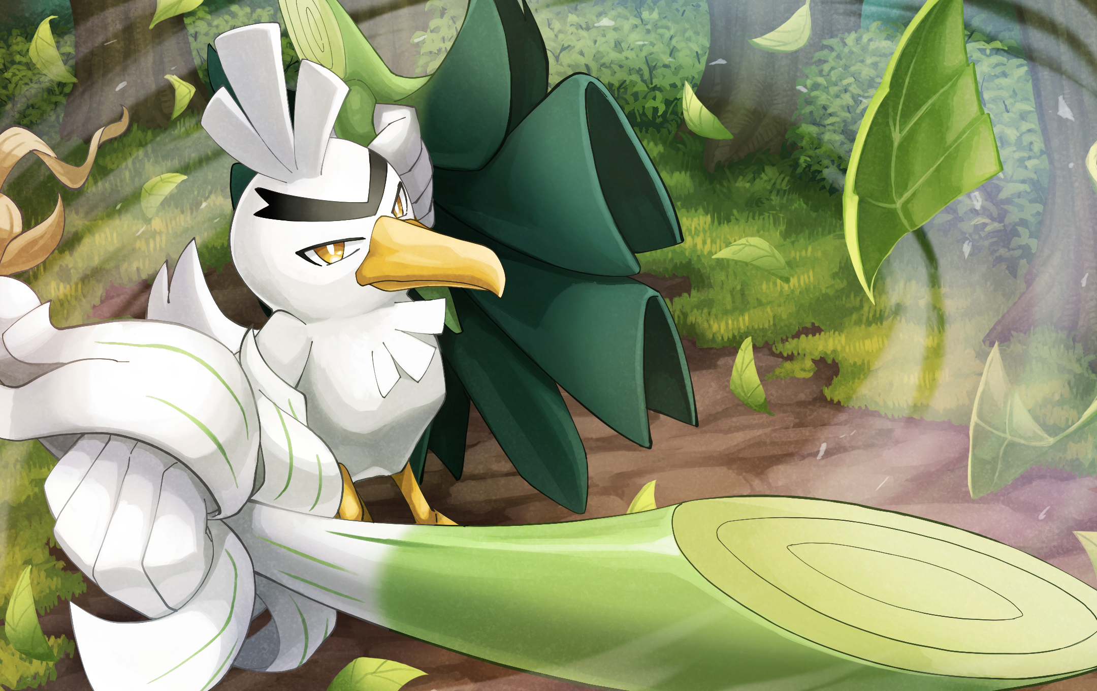 荒木まこと 長ネギ戦士 ポケモン剣盾 ネギガナイト T Co Y2mzso4xer Twitter