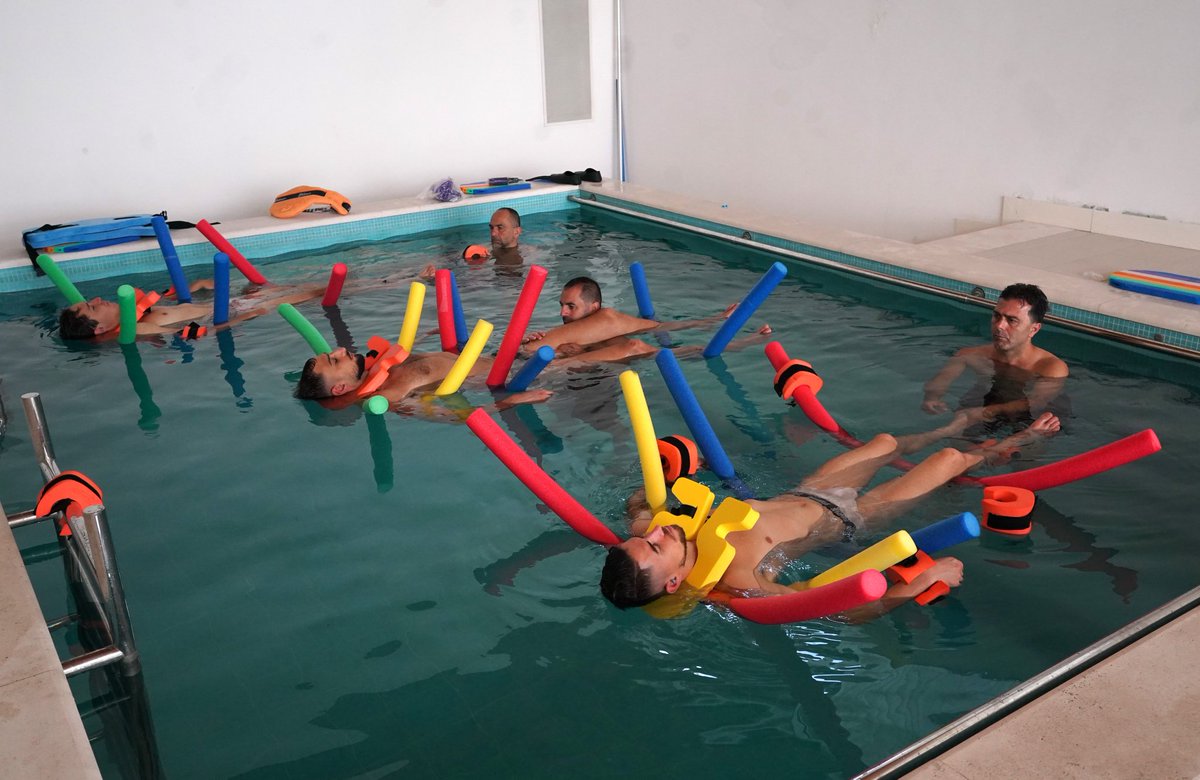 Muscle relaxation is 🔑
💧🏊‍♂️

#VivoAzzurro #EURO2020 #ITA