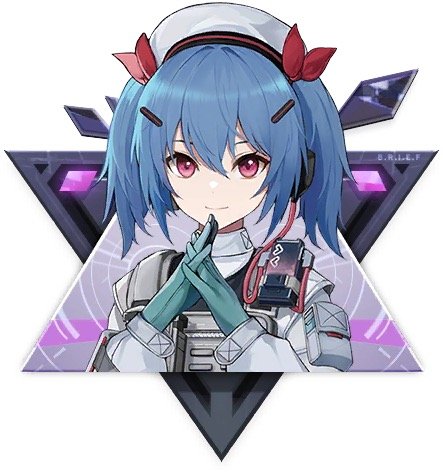 1girl solo hat gloves blue hair twintails smile  illustration images