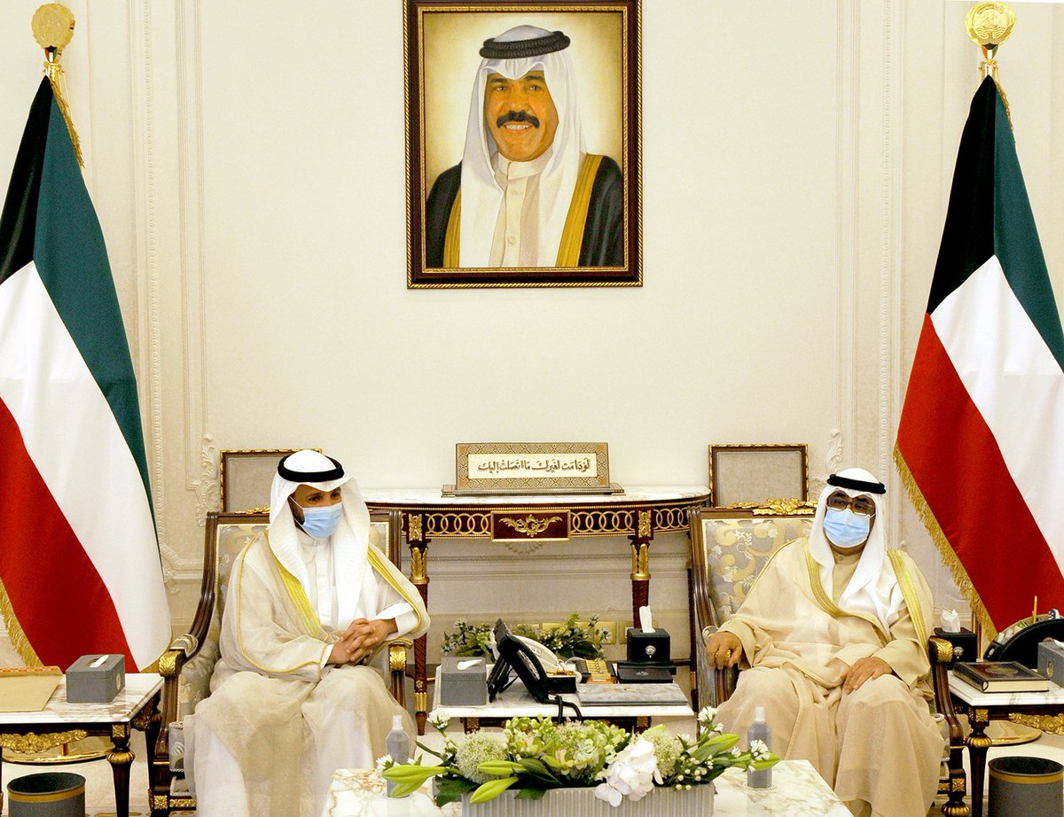 استقبالات سمو نائب الأمير وولي العهد الشيخ مشعل الأحمد الجابر الصباح كونا الكويت