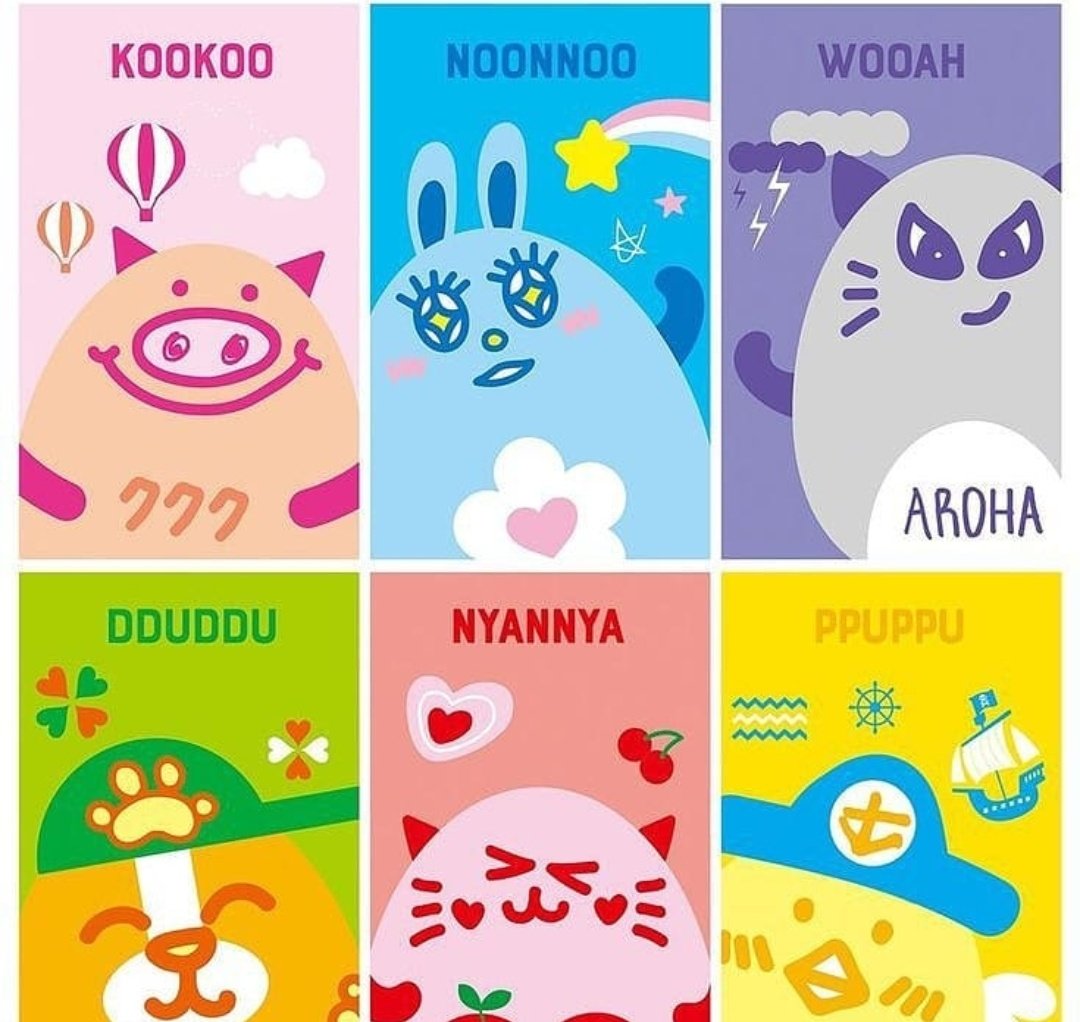 ASTRO ムンビン ニャンニャ ぬいぐるみ ポーチ ロロハ