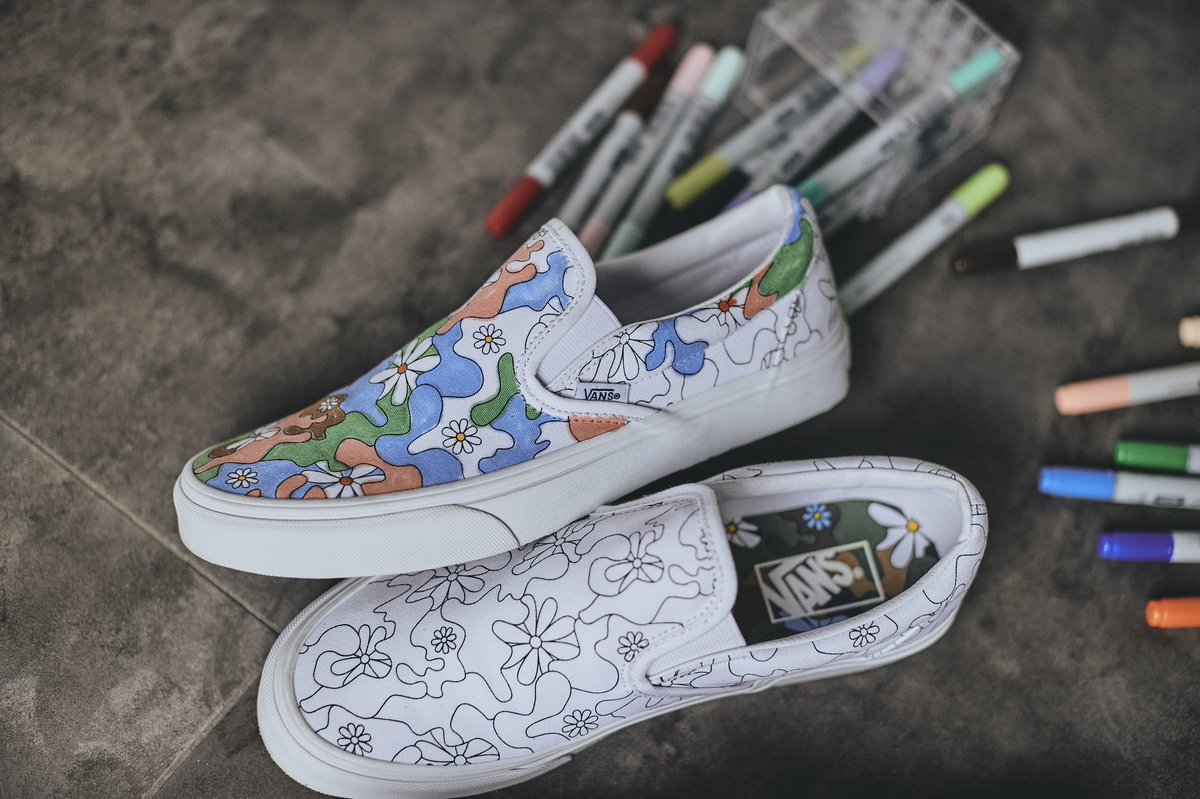 自分の思うままに色を塗って、シューズを完成させるU-Paintパックが登場🎨
アニマル柄、花柄、チェッカー柄の3種類のベースの中から1足チョイスして、シューズをキャンバスにあなたのクリエイティビティを発揮しよう💥
#vansjapan