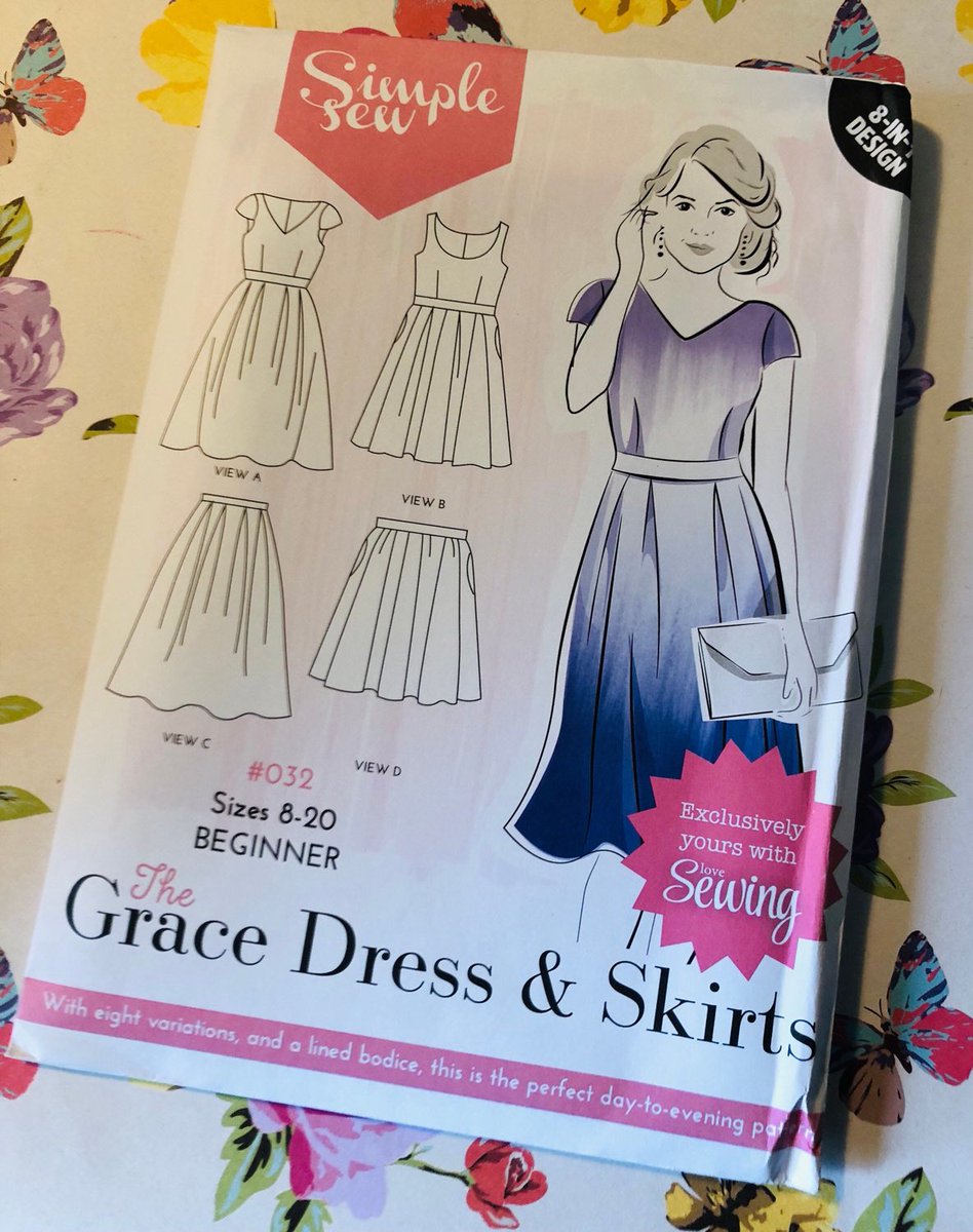WatsonsVintage's tweet image. I only have ONE of these FABULOUS Beginner Sewing Patterns available in my #etsyshop : Uncut Simple Sew Sewing Pattern #32 The Grace Dress &amp;amp; Skirts  - UK Sizes 8-20 - Day-To-Evening Dress Pattern #EasyToSew etsy.me/3hbUp8G #SimpleSew #DressPattern #BeginnerSewingPattern