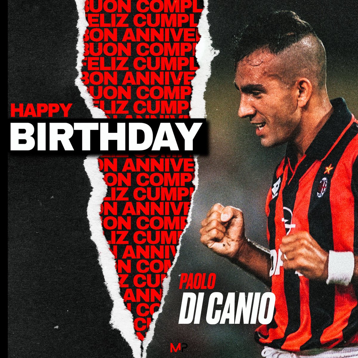  Happy Birthday Paolo Di Canio    53 appearances  07 Goals 04 Assists Serie A UEFA Super Cup 