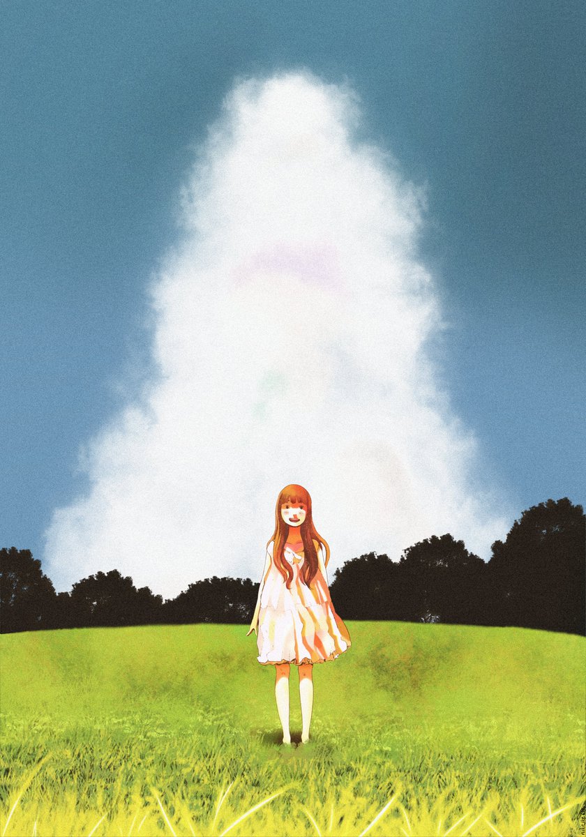 V4x V Twitter Oyasumi Aiko Asano Inio T Co B5ccyeu8gm おやすみプンプン Goodnightpunpun Oyasumipunpun 田中愛子 Tanakoaiko Aiko 女の子 空 Sky 雲 Clouds 風景 森 草 Forest Grass Digitalart Drawing Wallpapers 壁紙 浅野いに