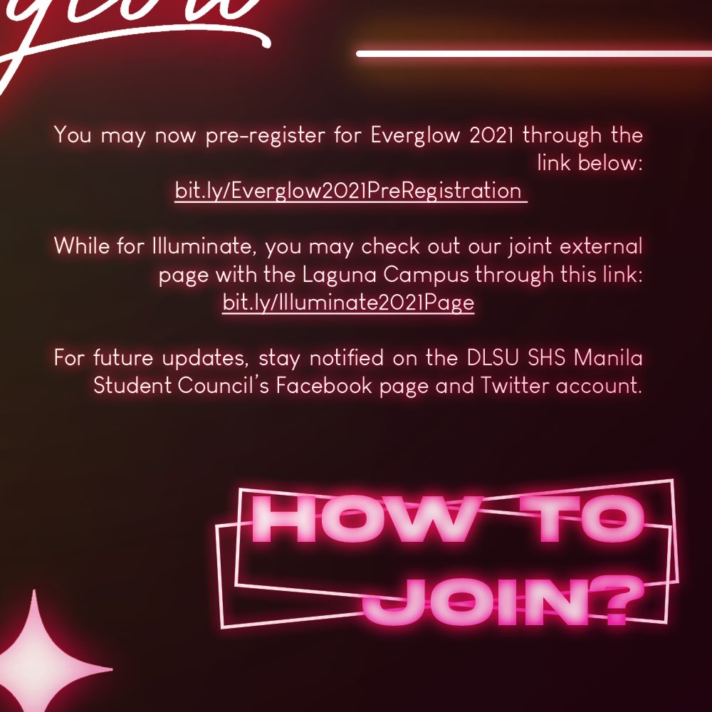 dlsushssc's tweet photo. All the stars in the sky and still have no idea why it shines? 💭

Introducing EVERGLOW! ✨

It's not all about the glimmering stars for we'll open your eyes to a world full of love, memories, and nostalgia.

Get to know what Everglow truly is. 💫 https://t.co/jDl9NGsAEb