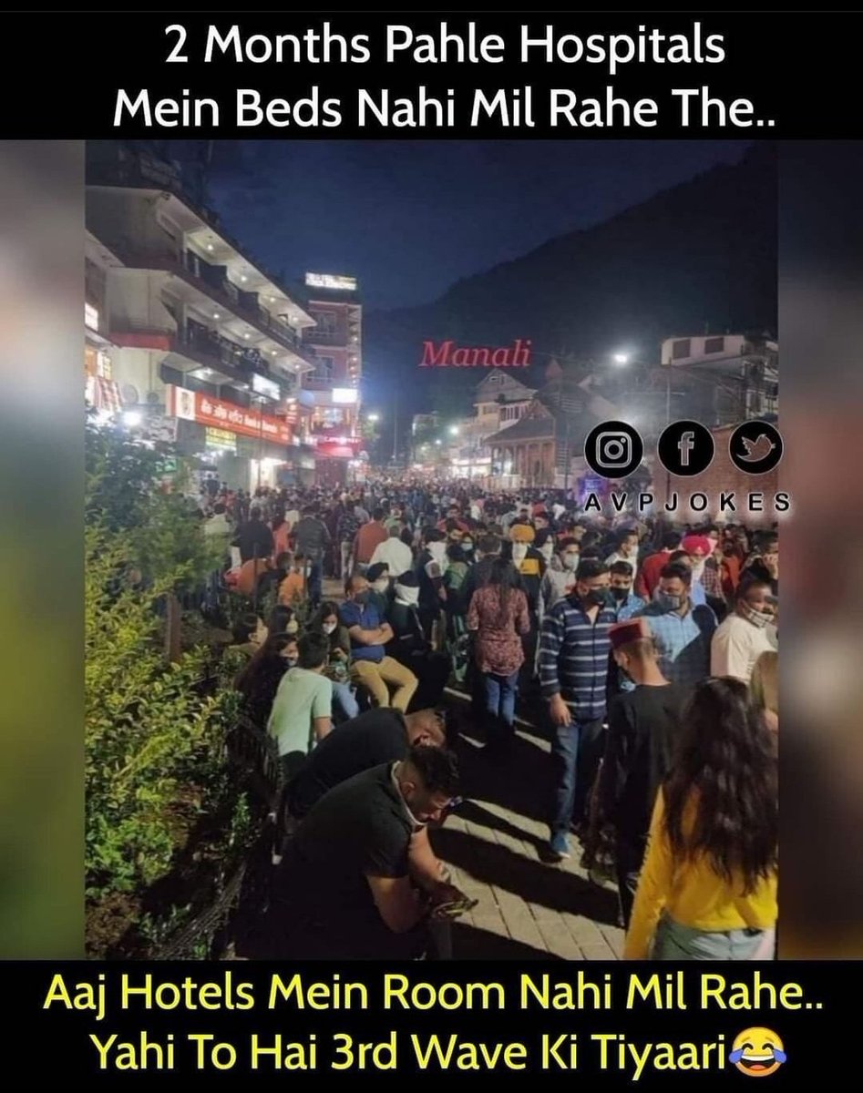Rainberry1997's tweet photo. Jaldi jaldi se ghum Lete hai,third wave Jo laana hai..phir government k sath blame blame game khelenge🔪
#third_wave
#COVID19 https://t.co/iTpO2me0fd