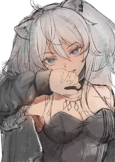 #ししらーと
ラフです 