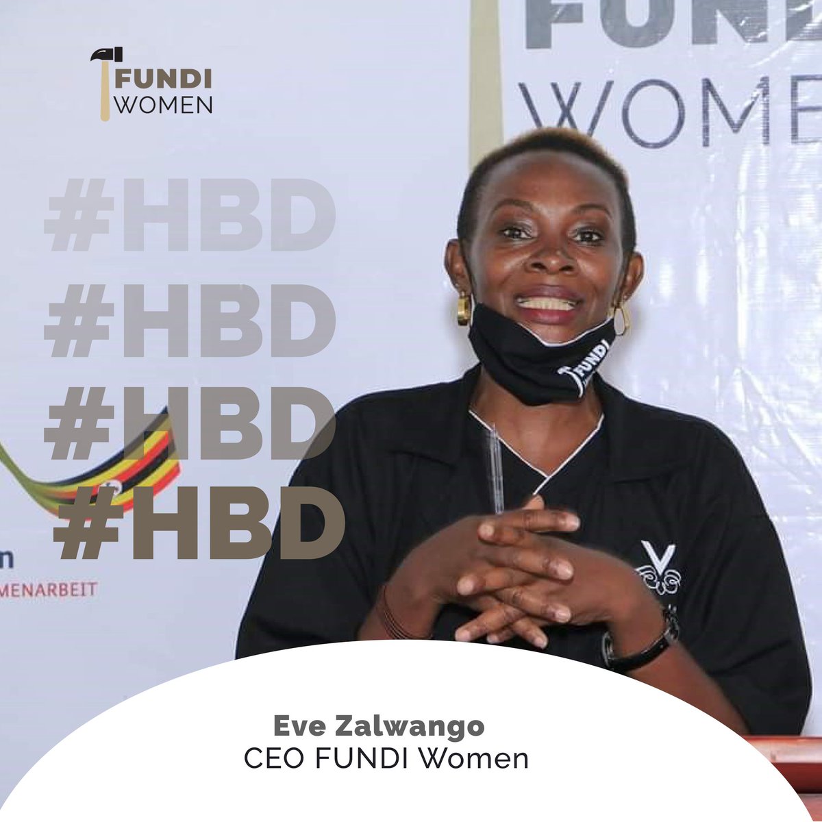 Happy Birthday to our CEO <a href="/EveZalwango/">Eve Zalwango #TheCarpenter #FundiWomen</a> 

#FUNDIWomen