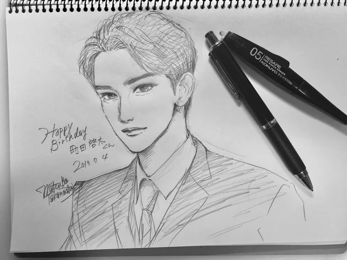#町田啓太 くん
お誕生日おめでとうございます🎉🎁
素敵な1年になりますように🎋
忙しくて描き下ろしができず
過去絵ですが🙏💦
たくさんのファンの方が描いた町田くんのイラスト拝見するの楽しい❗️
#町田啓太誕生祭2021 