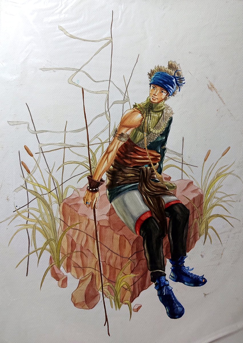 ツイッターで昔描いた絵をあげている方がけっこういるので私も。
専門学校時代の絵。CG科に入ったのがきっかけで紙に鉛筆で描くほうが性に合っていると気付かされたよ。
デジタルの技術は便利だけど紙に描かれた絵の味わいに勝るものはないと思ってる。 