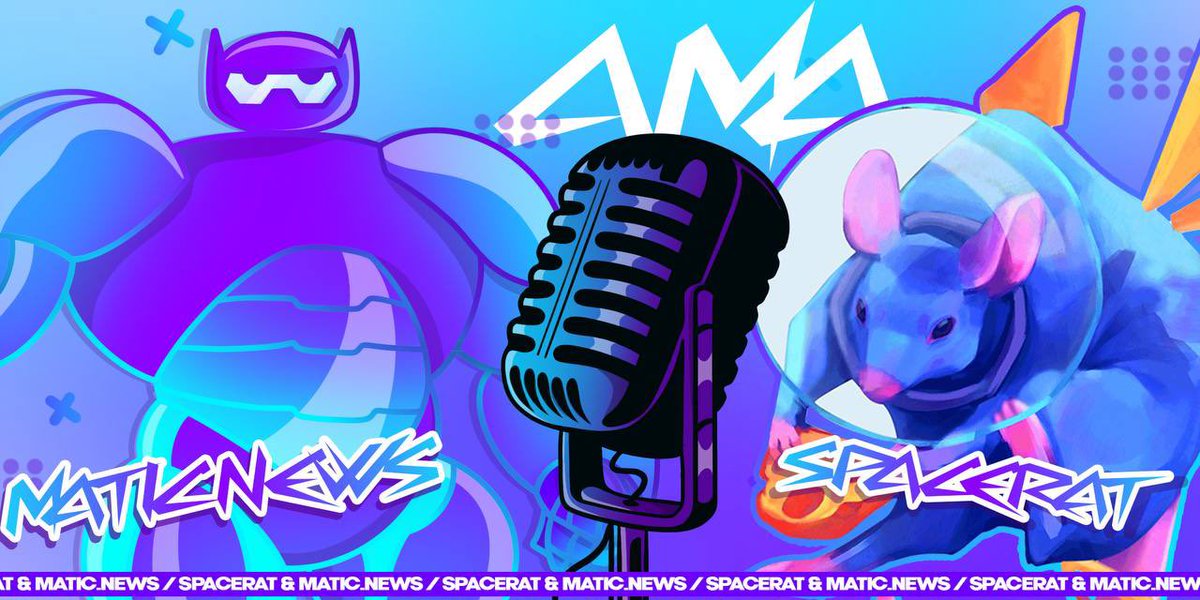 We invited a particular yield farming protocol of #polygon <a href="/spaceratmatic/">SpaceRat</a> for an #ama ! 150$ of #giveaway for whom join the ama with the best QUESTIONS! Hold $SRAT earn $MATIC .
Save the date: Monday at 15 UTC All rules in first comment
#defi #MATIC