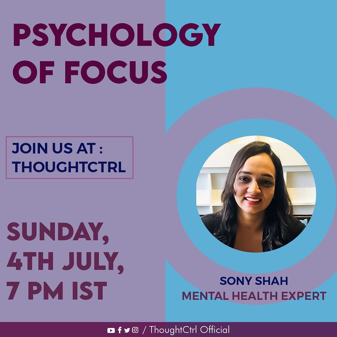 realThoughtCTRL's tweet photo. Join us live on ThoughtCTRL YouTube channel w/Dr. Sony Shah, Mental Health Expert from Team Mental Health Today(@today_mental ). 
Link: https://t.co/ozk1RrTP33 ✨ https://t.co/mrWxEDghF8