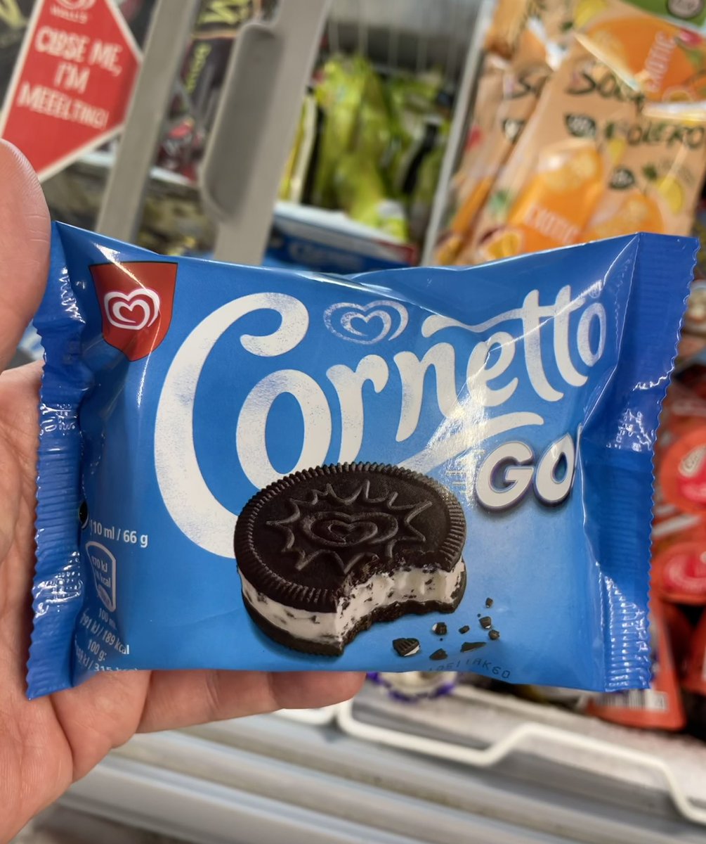 All_Things_New_'s tweet photo. Cornetto Go! 🍦 At One Stop @cornettouk #cornetto #cornettogo #icecream #wellthisisnew https://t.co/43RnmdyH3s