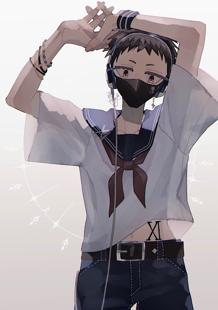 これを見た人はセーラー服の画像を貼れ セーラー服は良き アレンジされたやつも りはく りつ のイラスト