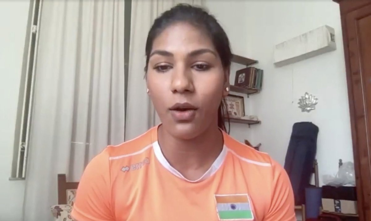achyuta_samanta's tweet photo. Glimpses from the National Press Meet and felicitation ceremony of three athletes – @DuteeChand,  @IamBhavaniDevi  @shivpaljavelin  and Dr. Sudeep Satpathy, a sports medicine doctor, from @KIITUniversity who have made the cut for the Tokyo Olympics. #KIITInOlympics https://t.co/0WTyPUHgEB