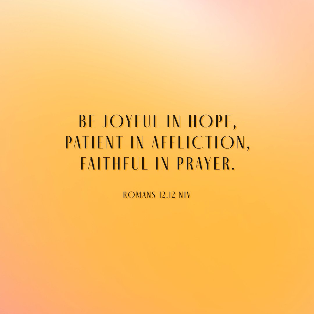 lccyouthablaze's tweet photo. Be joyful in hope, patient in affliction, faithful in prayer. — Romans 12.12 NIV

#Hotrock2021 https://t.co/62SR7SZvhR