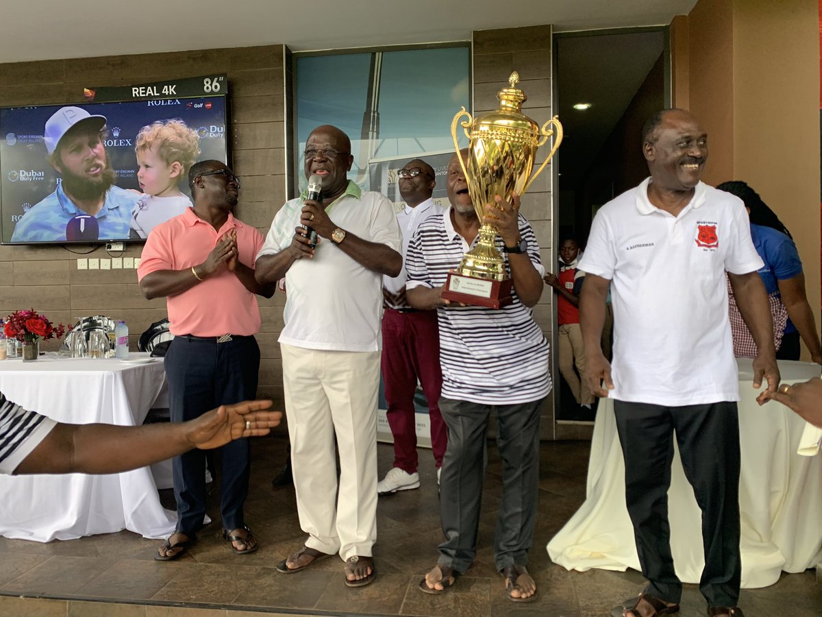 ⚫️⚪️ Kudos to the Adisadel golfers for wining the Jonah cup and once again restoring Kotokuraba AC Milan to default settings! 

#JonahCup ⛳️🏌️