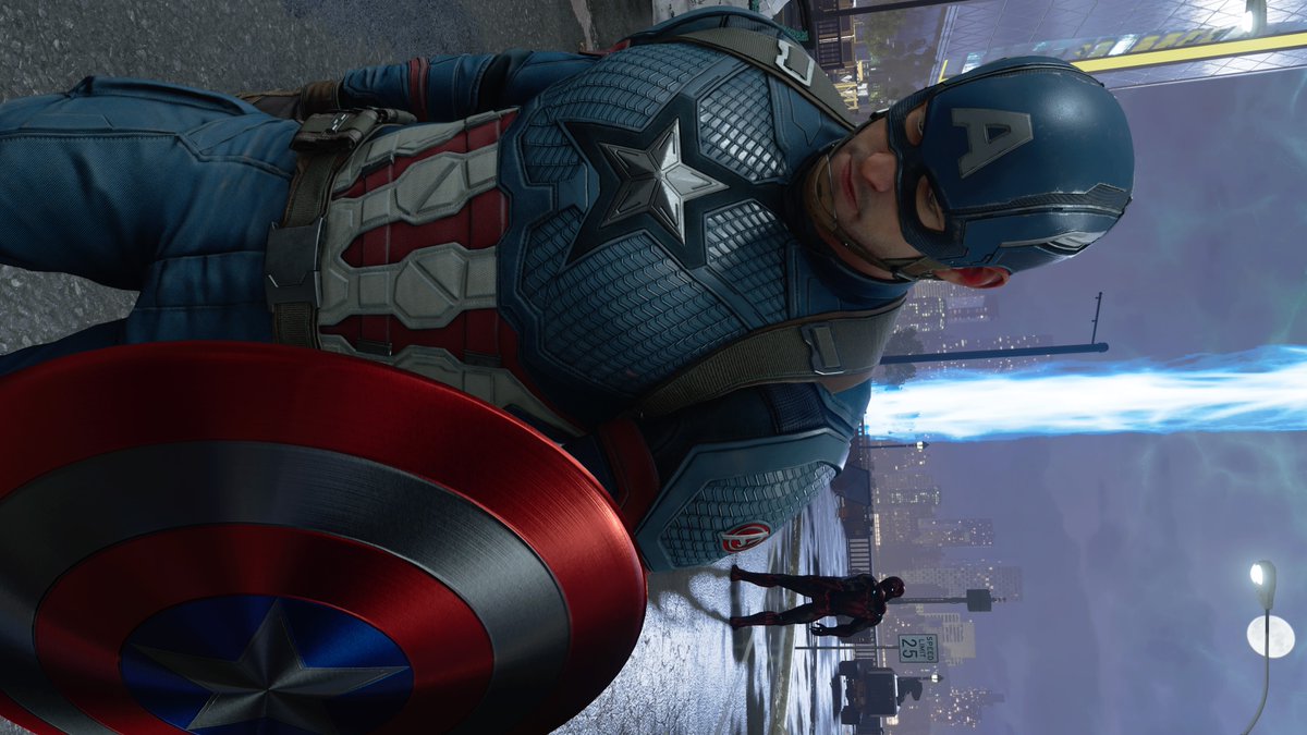 CapAkiomiMARVEL's tweet photo. #PS5Share, #MarvelsAvengers https://t.co/zR1Cn7BzYg