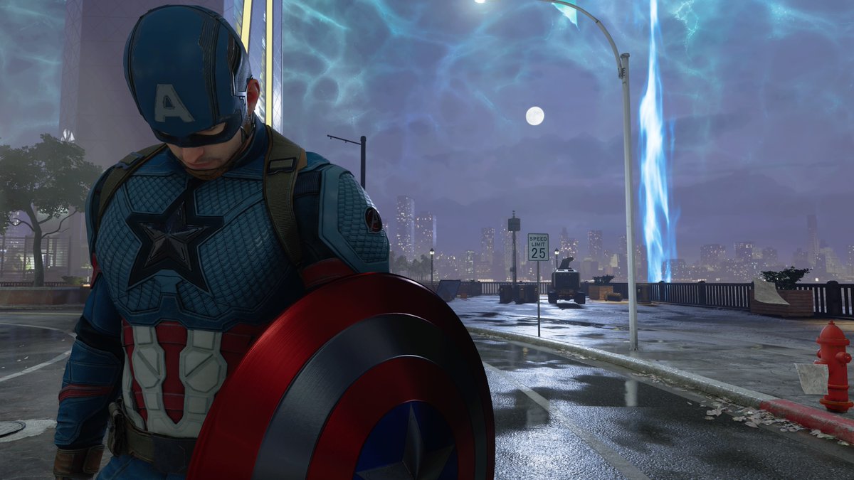 CapAkiomiMARVEL's tweet photo. #PS5Share, #MarvelsAvengers https://t.co/w1O1r2heHl