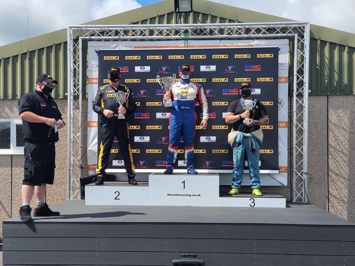 NWTruckRacing's tweet photo. 1st place in this mornings race, absolutely fantastic battling from everyone. Thank you to all our sponsors and supporters!
#truckracing #1stplace #MANTRUCK #teamtextar https://t.co/4FiQ3gDYSa