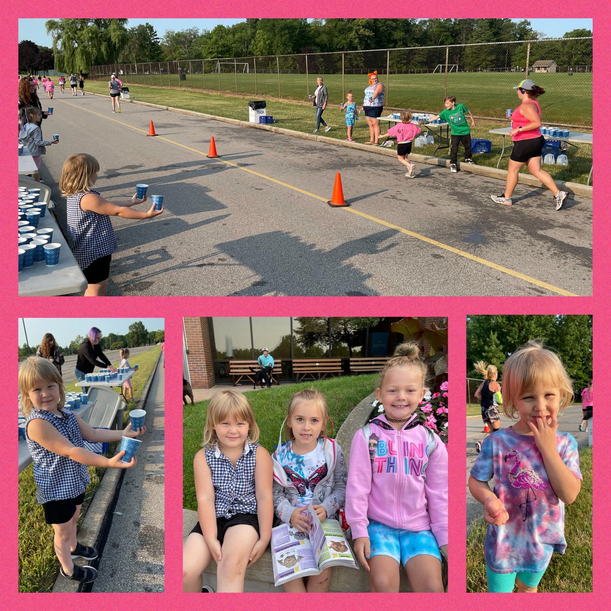 ParmaECPTA's tweet photo. Members of The Parma Early Childhood PTA woke up bright and early to volunteer at @pierogie5k. They handed water to the runners as they raced by! 

#pecpta #parmaearlychildhoodpta #earlychildhoodpta #cityofparma #parmaohio #pta #meetmeinparma #weareparmaproud #pierogirun https://t.co/aMSCfzJJRG