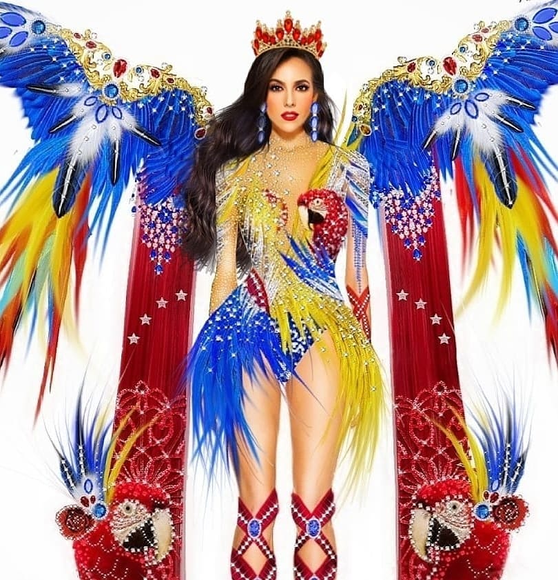 KennyArte's tweet photo. Se imaginan?
#Venezuela #MissUniverse
#trajetipico #MissVenezuela https://t.co/Nd85KsgpDr