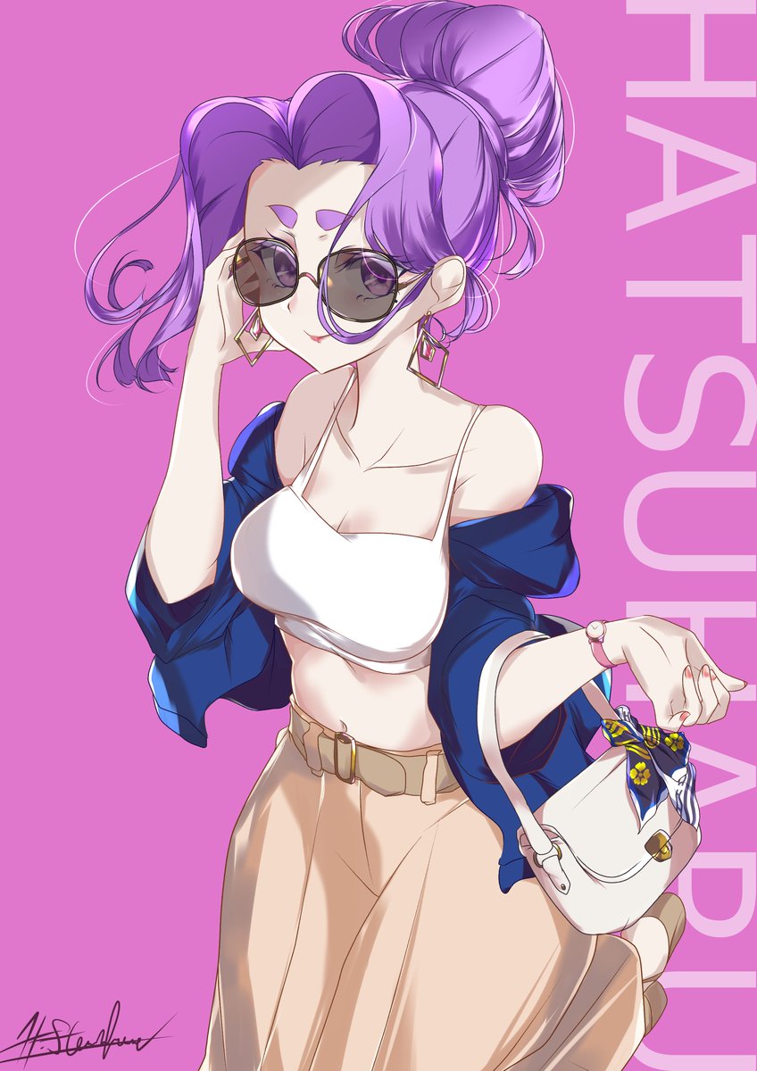 「初春 私服mode
#初春
#艦これ 」|はるすたいん✨のイラスト
