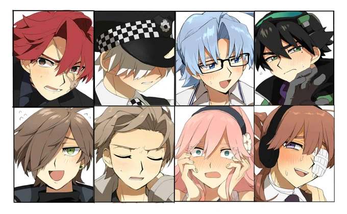 自画自賛なんだが赤面差分だけ並べるとかわいい 