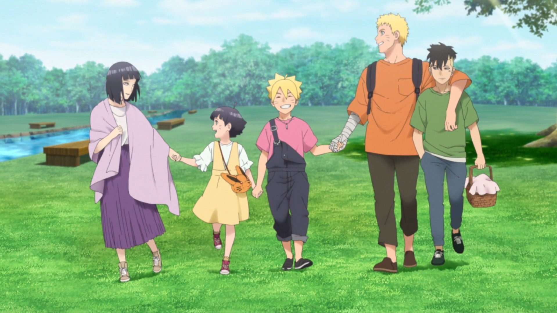 Boruto : Naruto Next Generations on X: Naruto, Boruto, Hinata and Himawari   / X