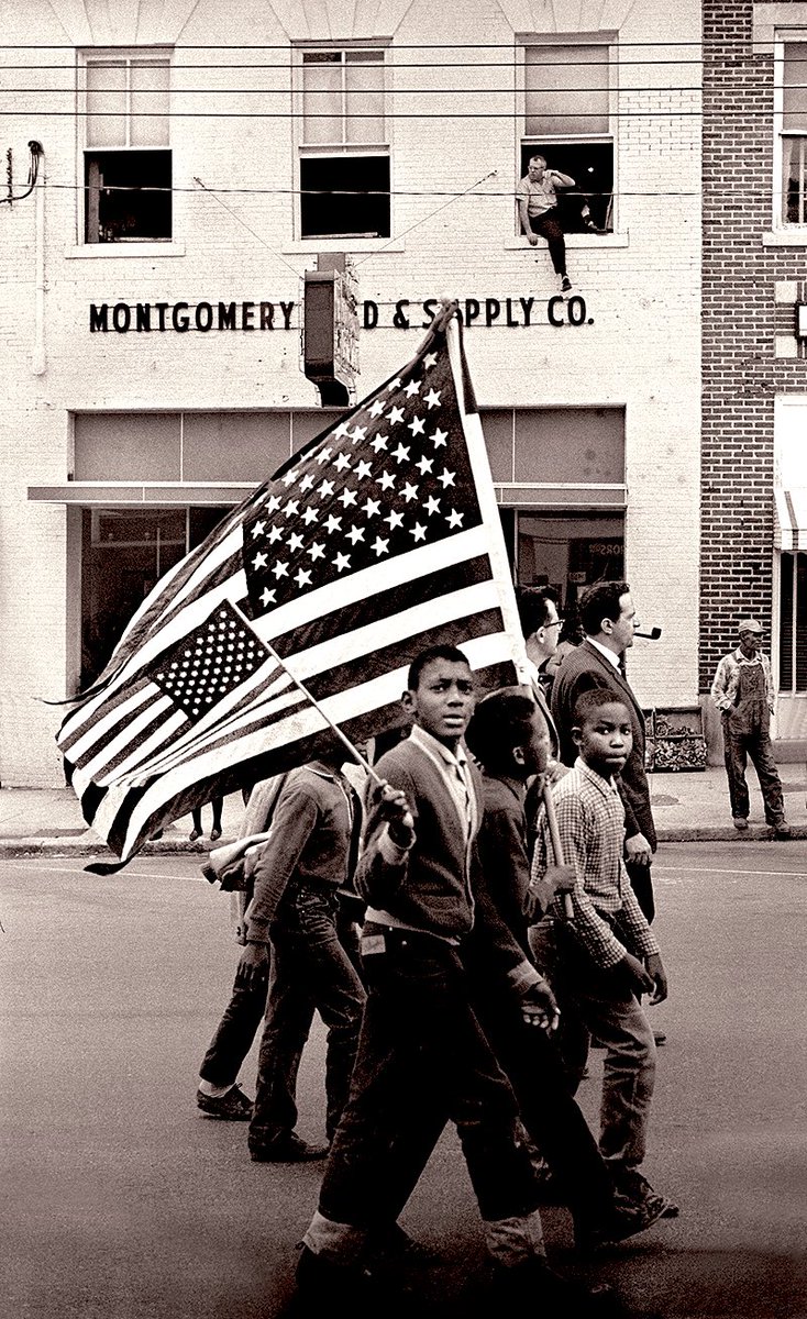I, too, sing America...

Tomorrow,
I'll be at the table
When company comes.
Nobody'll dare
Say to me,
"Eat in the kitchen,"
Then.

Besides, 
They'll see how beautiful I am
And be ashamed—

I, too, am America.

~Langston Hughes