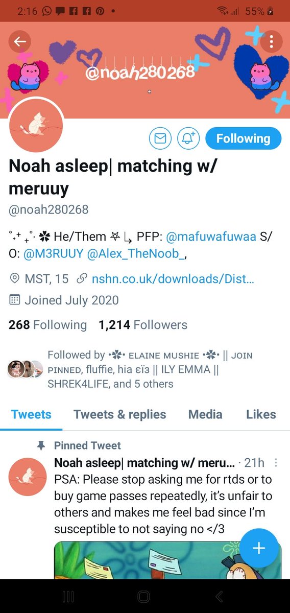 plays_sally's tweet photo. @iiPearlyy @noah280268 Done!! https://t.co/k4ETBJL6Zs