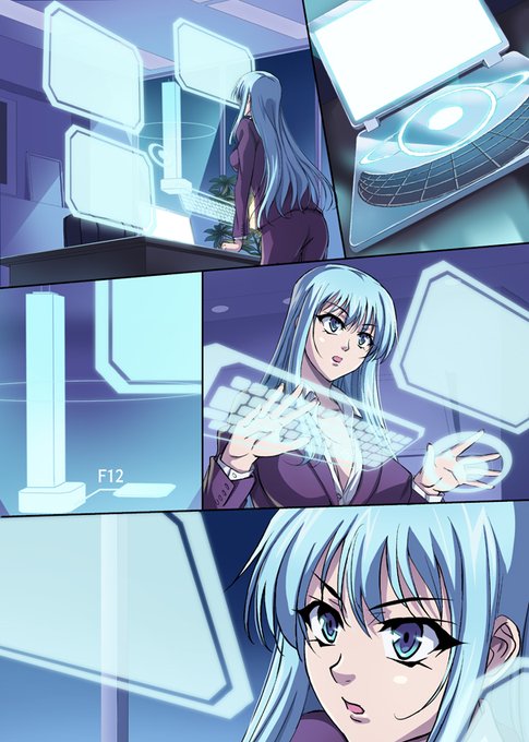 漫画の進捗
未来パソコンって画面とか
キーボードとかが飛び出てるイメージ
そしてスーツにお着替え
もう服の下に透明化した
ピッチリスーツ着てましたみたいな
びっくり技術いっぱいの時代設定w 