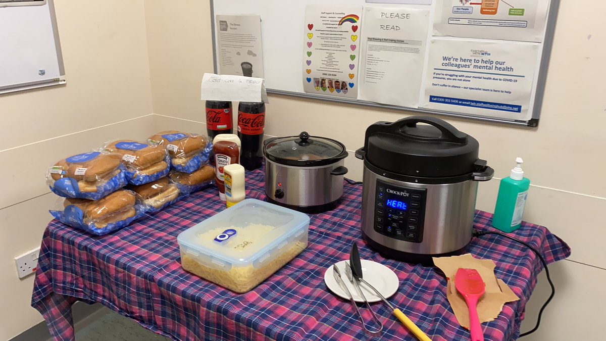 eduhnm's tweet photo. Happy 4th July . County ED celebrating and saying thank you for all your hard work with chilli dogs and cheese https://t.co/G1YfBGDzCV