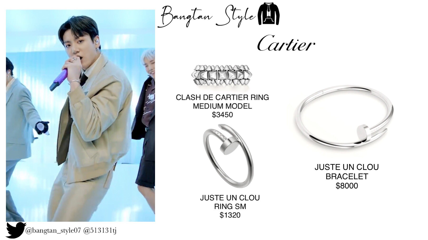 Bts cartier bracelet deals