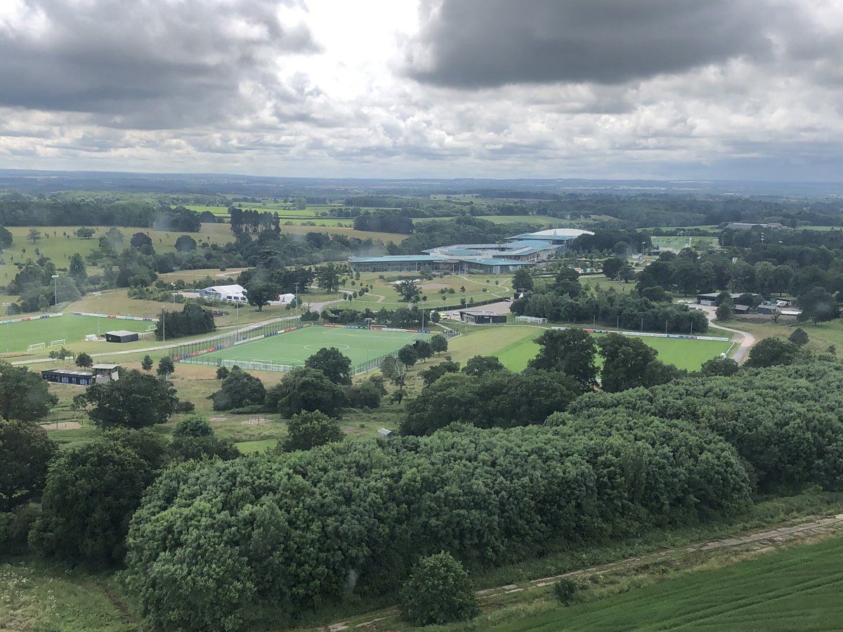 Some pictures taken while on  <a href="/maac/">Mac</a> HMED03 and HMED09 - responding alongside our <a href="/OFFICIALWMAS/">West Midlands Ambulance Service #HelpUsHelpYou</a> colleagues. Couldn’t see the England team training today - hopefully they’re having a well earned rest after last nights brilliant win! It’s coming home….! 🤞🏴󠁧󠁢󠁥󠁮󠁧󠁿⚽️