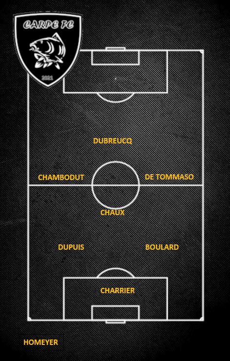 Voici la compo pour le premier match de l’après-midi face au <a href="/FCPontoise/">Football Club Pontoise</a>.