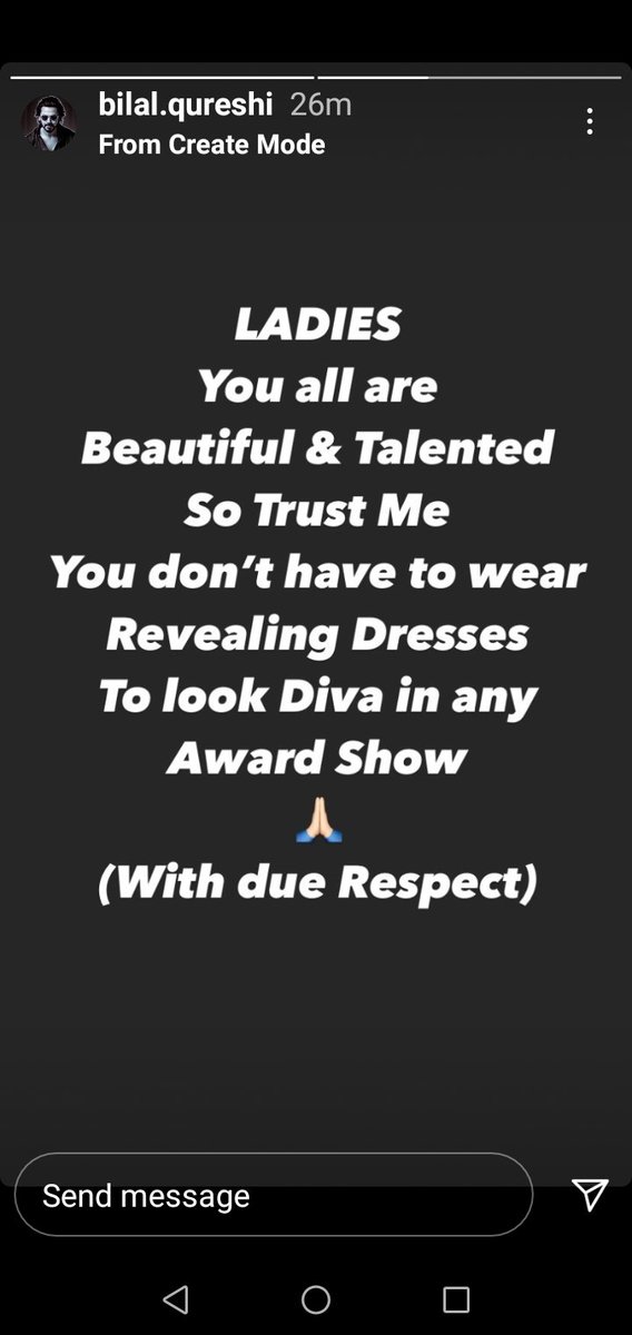 AhsanSummiyya's tweet photo. Well said #BilalQureshi 👏👏🙏🙏
..
#HumStyleAwards https://t.co/oD6izSE0bg