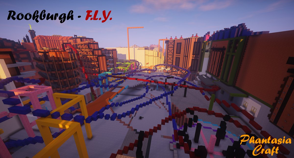 PhantasiaCraft_'s tweet photo. News article: Information about Rookburgh and River Quest>  https://t.co/uJLjryKvaw

#Phantasialand in #Minecraft #RiverQuest #Rookburgh #FLY #PhantasiaCraft #FeelTheMagic https://t.co/nmt9K8BTsK