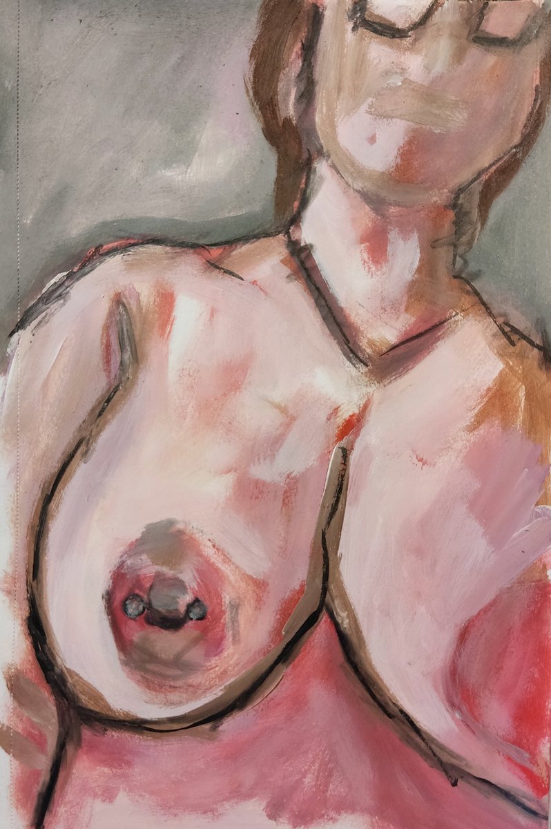 ipaintbottoms's tweet photo. #paintingpeopleforfree #nakedart #risqueart #boobs #bigboobs #art https://t.co/Ro8dFal6Hr