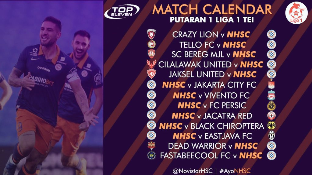 AlSteissiFC's tweet photo. 🏆#Liga1TEI
📆 Match calendar

The Match Calendar of #Liga1TEI 1st round has been released! We will face @crazy_li0n at opening match!

Kalender pertandingan #Liga1TEI putaran 1 sudah terbit! Kami akan menghadapi #CrazyLion dalam partai pembuka!

#AyoNHSC https://t.co/letukgFxp6