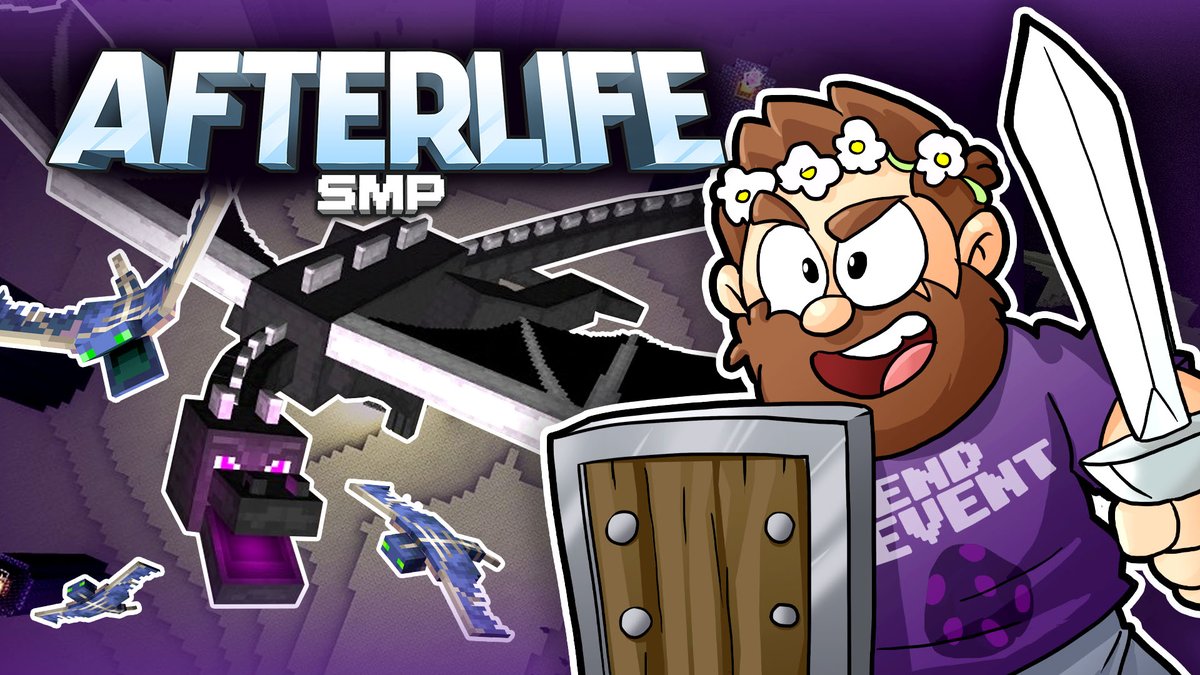 Today is End Event day and we will fight the Ender Dragon. I will try to capitalise once more selling some exclusive T-shirts and  we have some datapack to the dragon fight so expect some CHAOS along the video!

youtu.be/_e6ABz-VIs4