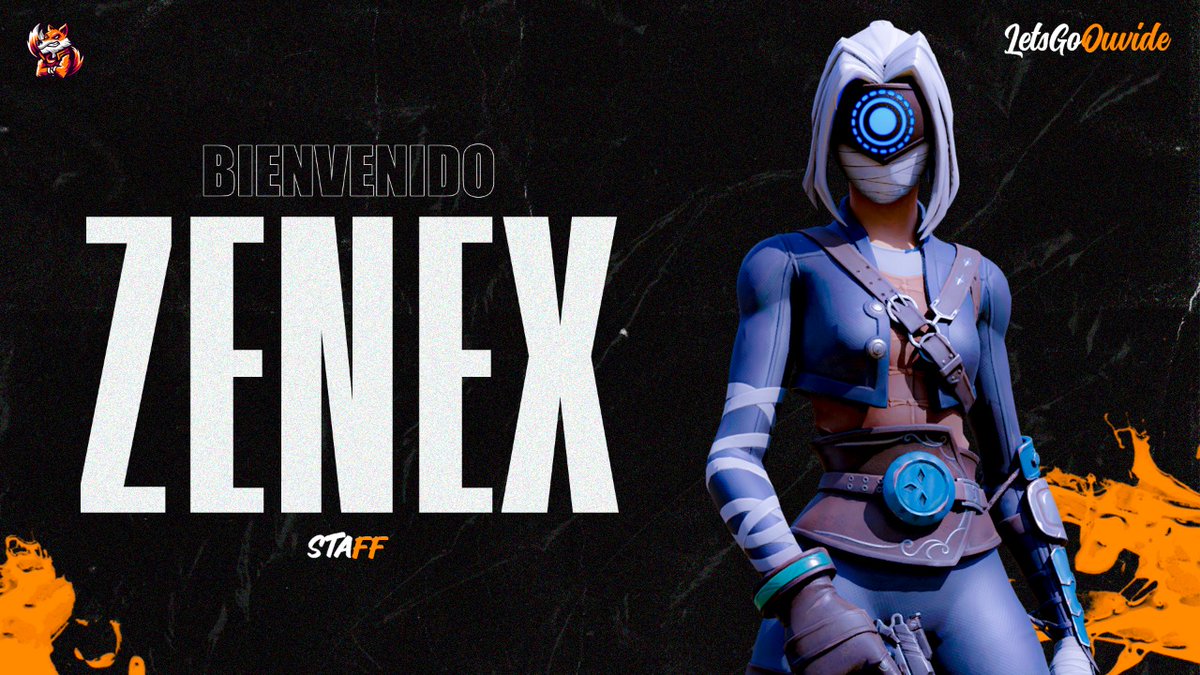 ¡Bienvenido Zenex!
 Se nos une a la familia Zenex el cual formara parte de nuestro STAFF, sabemos que igualmente su compromiso, respeto y lealtad nos ayudara al manejo correcto de Ouvide eSports.