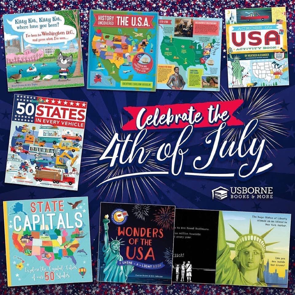 🇺🇸HAPPY INDEPENDENCE DAY🇺🇸
Emmett rode in the parade for the first time this year instead of watching and collecting goodies! How are you celebrating?
🗽“Wonders of the USA” Shine-a-Light book GIVEAWAY happening in my VIP group today!🗽 facebook.com/groups/1393827…