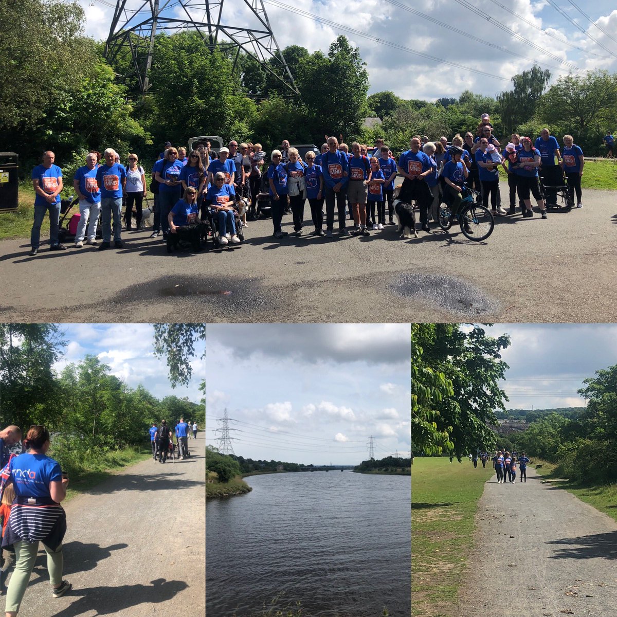 jennmndassoc's tweet photo. Fantastic day with @MNDTyneAndWear branch and @DavidW_MND for the Wylam Way Walk to D’Feet today… no rain and a huge amount of funds and awareness raised for the local branch of @mndassoc. Thank you 🧡💙😎 #WTDF #TeamMND #WylamWay #NorthEast https://t.co/AnGAZyIiQv