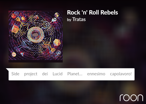 Hastur79's tweet photo. #roon #music #nowplaying https://t.co/bk78SQGgvp