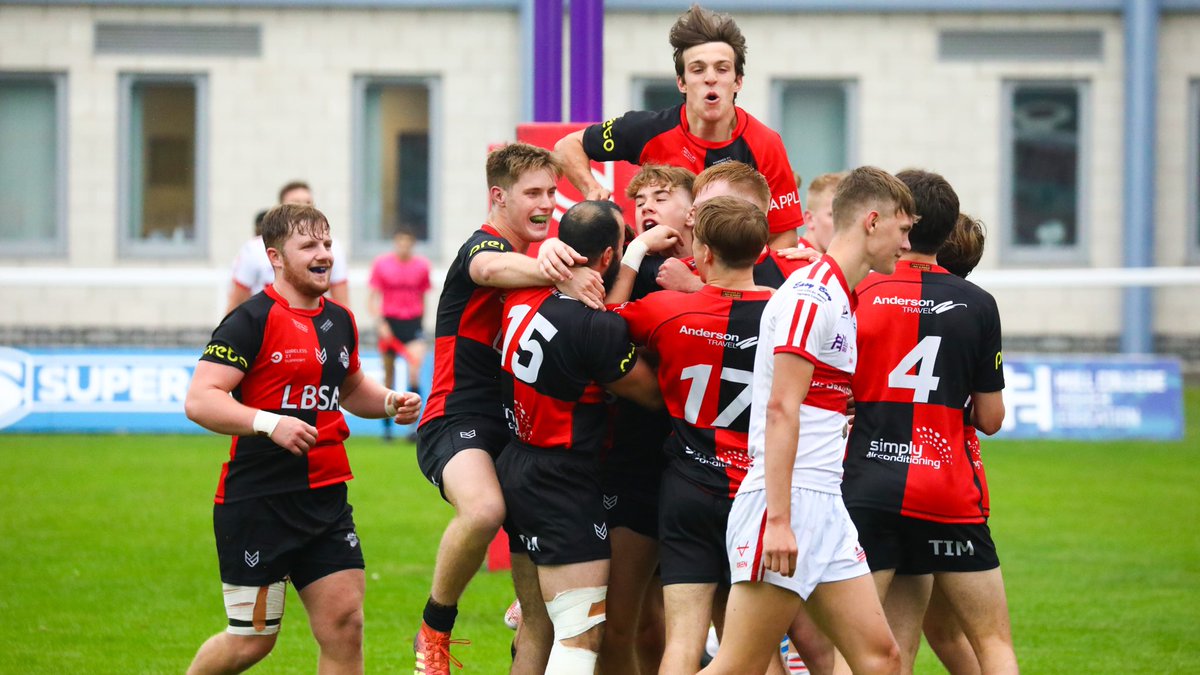 📸 | The Academy in action against Hull KR yesterday. 

#BackTheBroncos ⚫️⚪️🔴