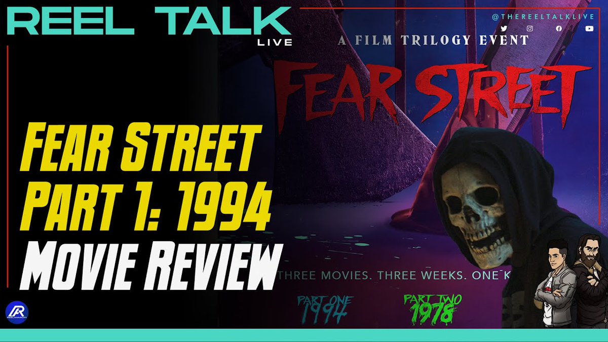 TheReelTalkLive's tweet photo. "Fear Street Part 1 : 1994 REVIEW"
#FearStreet #FearStreetPart1 #FearStreetPartOne #FearStreet1994
Watch Now: https://t.co/9Fr135NCXV https://t.co/JqjWupriy6