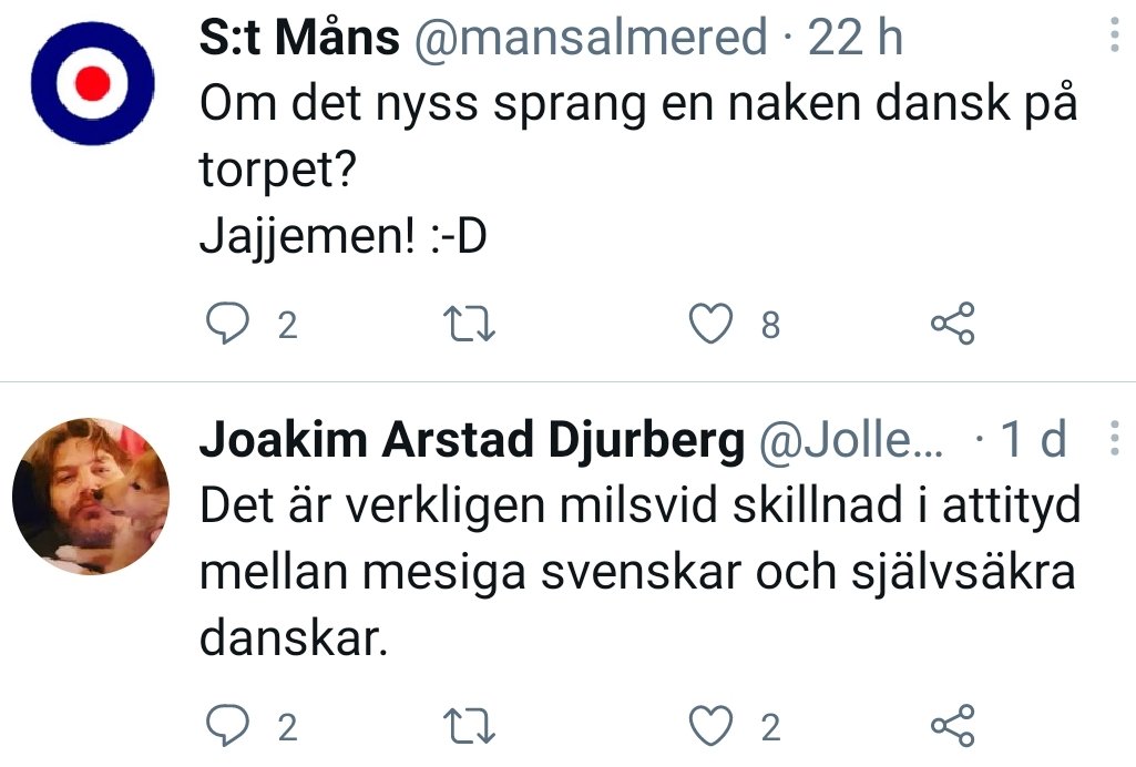 Twitterflödet <a href="/Jolledjuret/">Joakim Arstad Djurberg</a> <a href="/mansalmered/">S:t Måns</a>