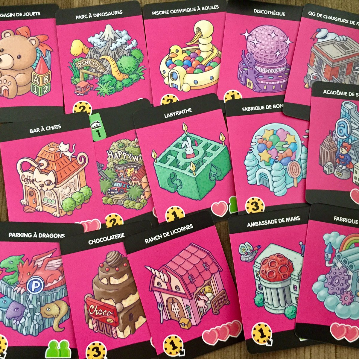 LeGifl_GaG's tweet photo. I’m so happy 😃 I’ve got my city ... Great and lovely 🤩💖🧚🏼‍♀️ attendu avec (im)patience depuis #orleansjoue 🐞🧚🏼‍♀️ 

#jds #j2s @CocktailGames #happycity #airu #toshikosato #cardgame #bggcommunity #feelgoodgame #girlzandgames  #playergirl #juegodemesa #giochidatavolo #brettspiel https://t.co/Ss35UtyWZo